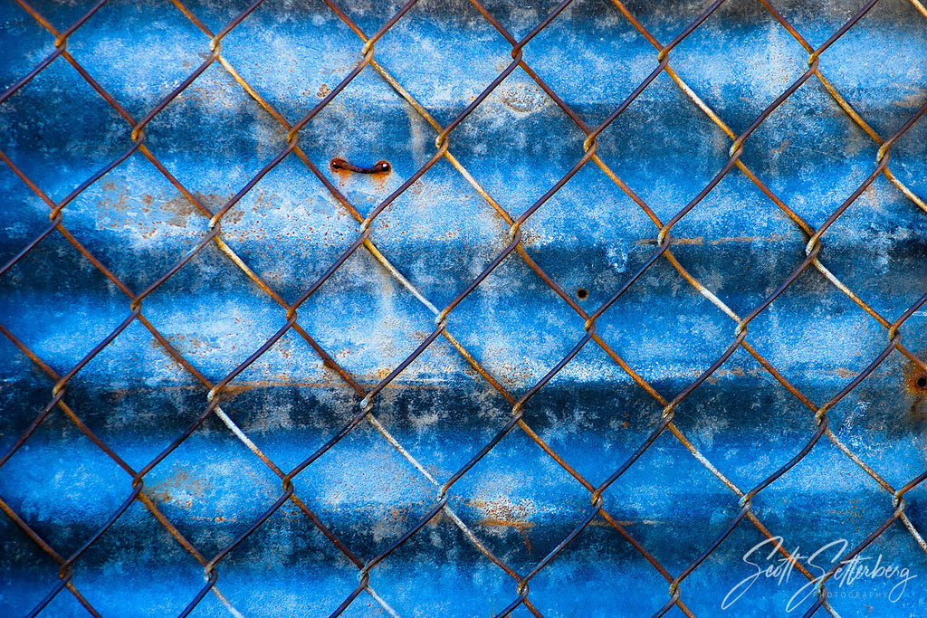 Blue Chainlink