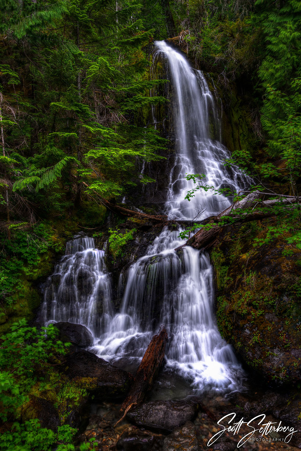 Falls Creek Falls - Mt. Rainier