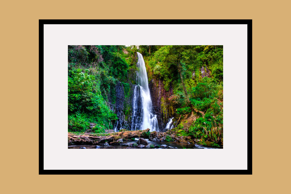 Los Chorros Waterfalls Framed